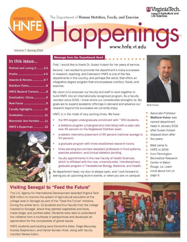 Happenings Spring 2014