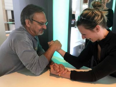 Arm wrestling